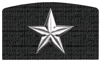 DACRO-430-BK Black Silver Star